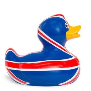 Paperella di gomma Union Jack