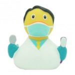 Paperella di gomma dentista