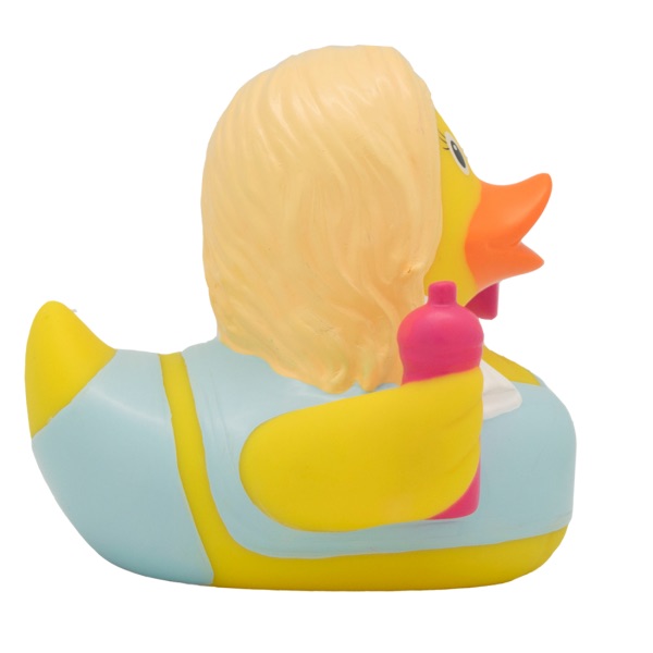 Fitness-girl-Rubber-Duck-front-rome-Duck-Store
