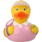 Tennis Woman Rubber Duck