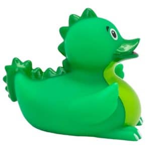 Dinosaur rubber duck