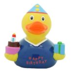 Rubber Duck Happy birthday blu