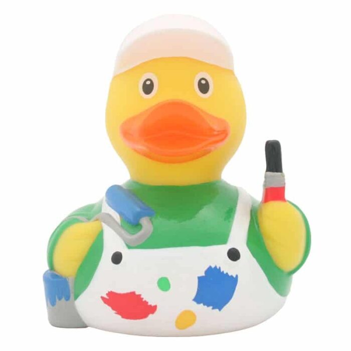 House painter rubber duck