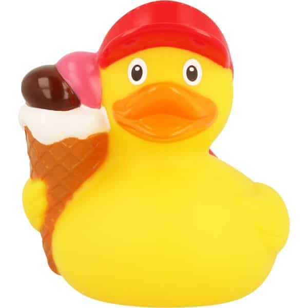 Paperella di gomma gelataio