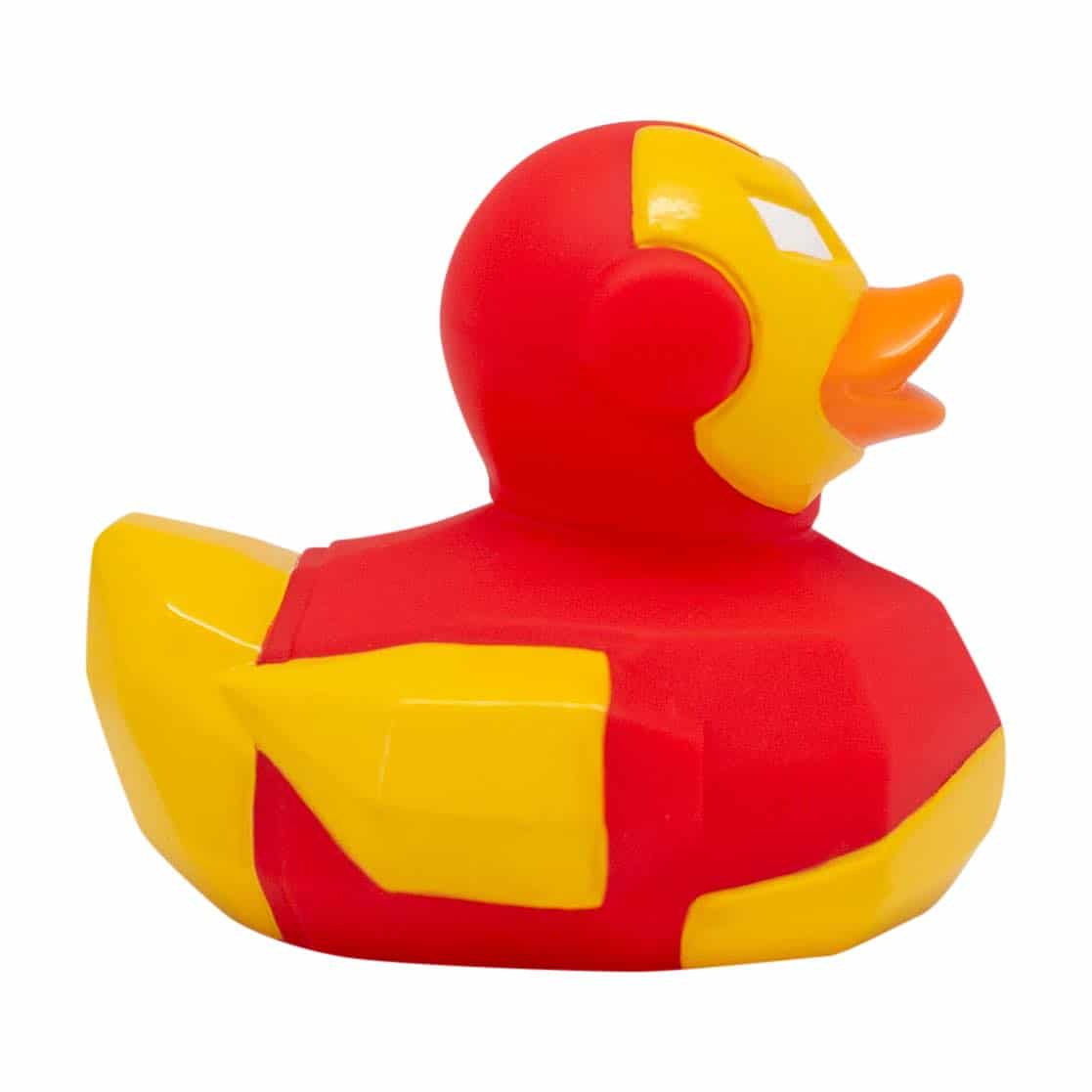 Paperella di gomma Iron Man.