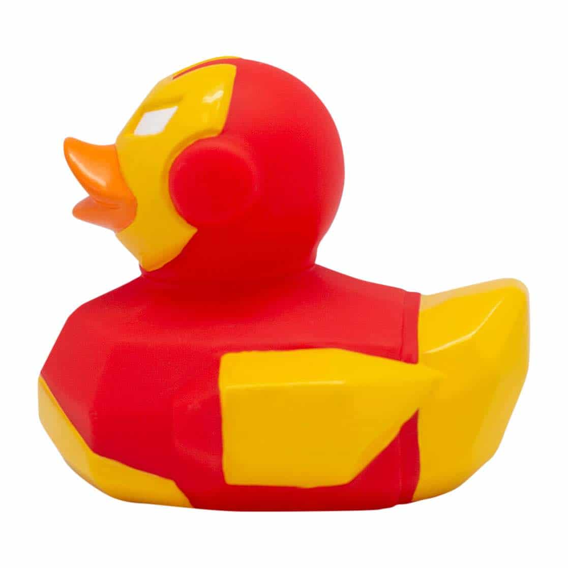 Paperella di gomma Iron Man.