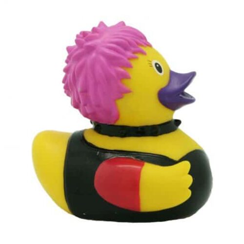 Female Punk Rubber Duck
