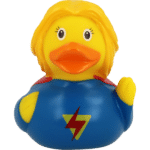 paperella di gomma super girl