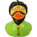 Paperella di gomma Hipster