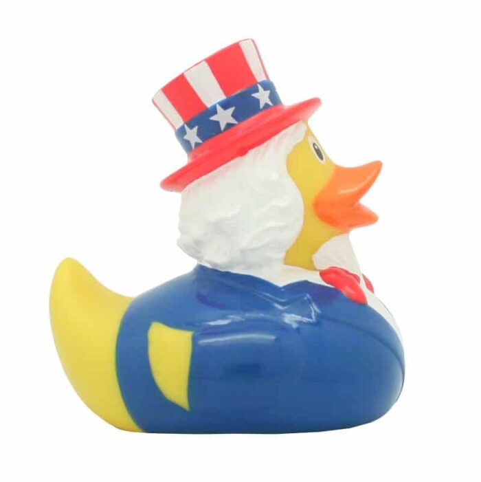 Uncle Sam Rubber Duck
