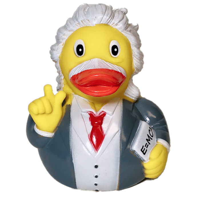 albert Einstein Rubber Duck