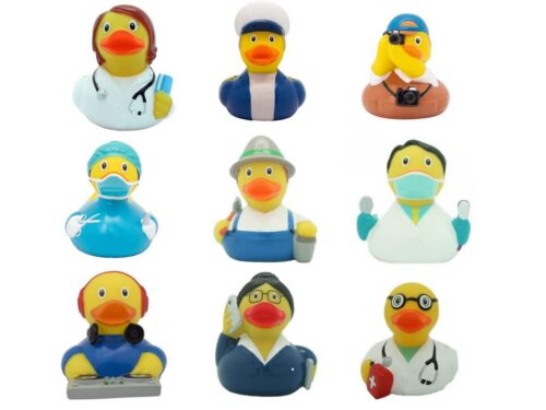 Paperelle di gomma Professioni