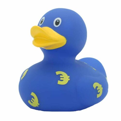 euro rubber duck