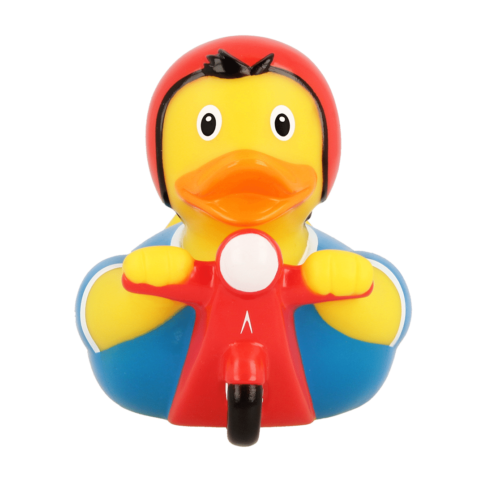 Paperelle di gomma in Vespa